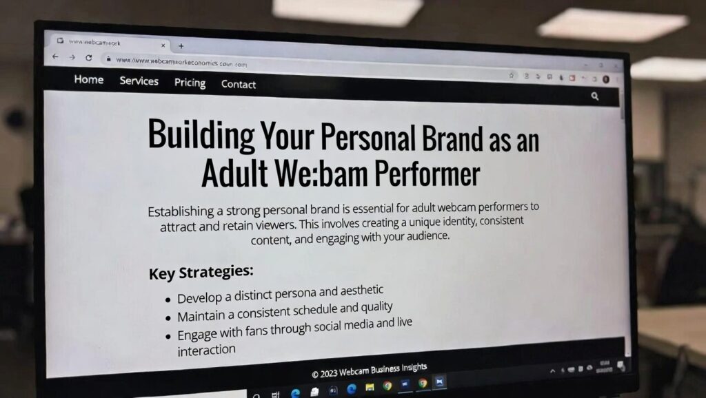 Construyendo Tu Marca Personal como un Intérprete de Webcam para Adultos Construyendo Tu Marca Personal como un Intérprete de Webcam para Adultos