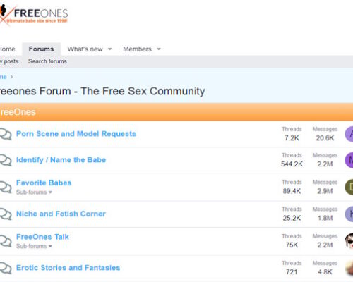 FreeOnes Forum FreeOnes Forum