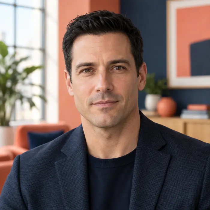 Fictional editorial portrait of Mason Hart